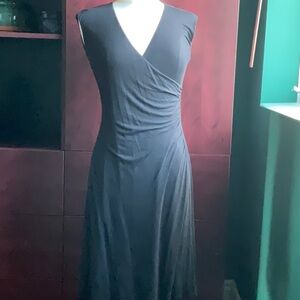 Ralph Lauren Faux Wrap Jersey dress / M / Black